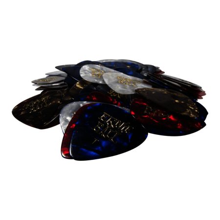 Thin Assorted Color Pearloid Cellulose Picks bag of 144