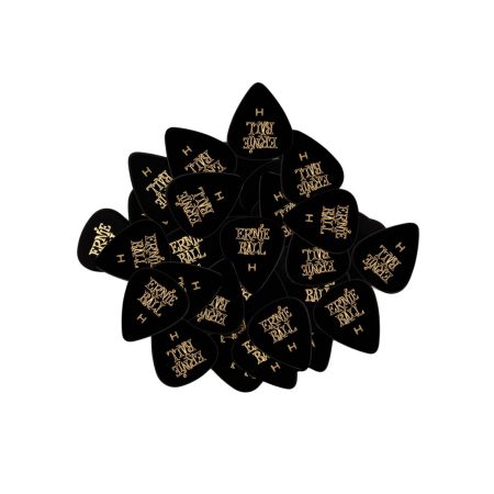 Heavy Black Cellulose Picks, bag of 144
