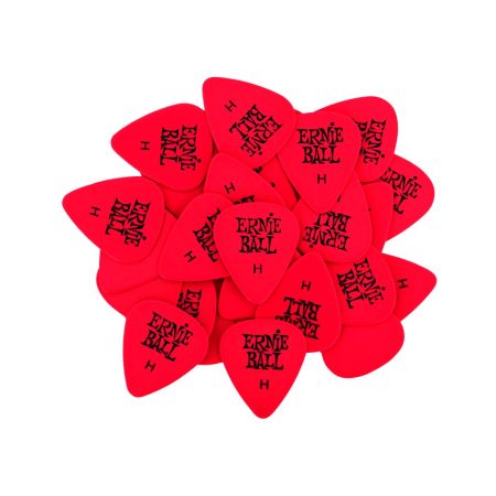 Heavy Pink Cellulose Picks, bag of 144