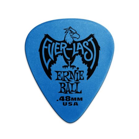 .48mm Blue Everlast Picks 12-pack
