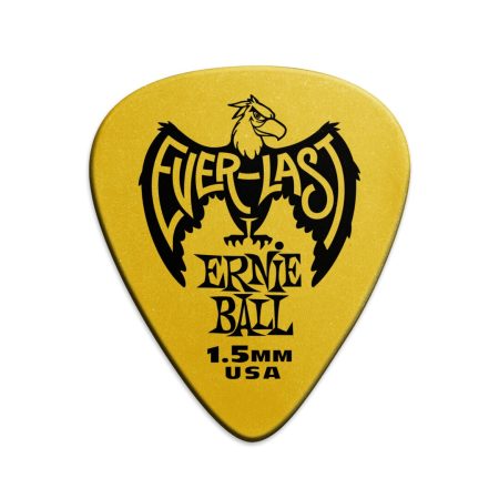 1.5mm Yellow Everlast Picks 12-pack