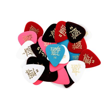 Mixed Thickness & Assorted Color Cellulose Picks bag of 144