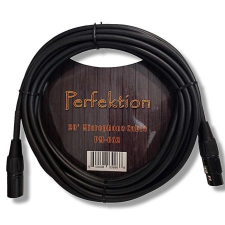 Perfektion PM-662 20' Mic Cable-XLR to XLR