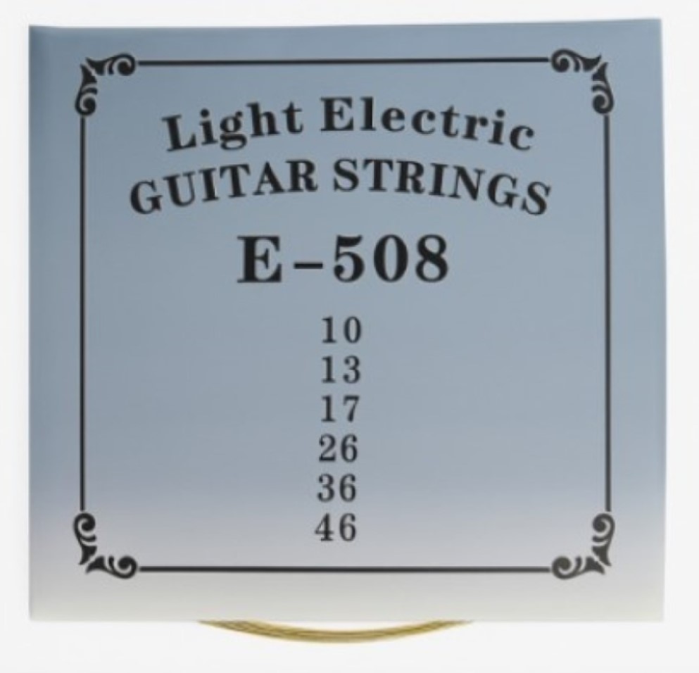 Perfektion E508 Electric Guitar Strings – Nickel Wound, Light Gauge (1