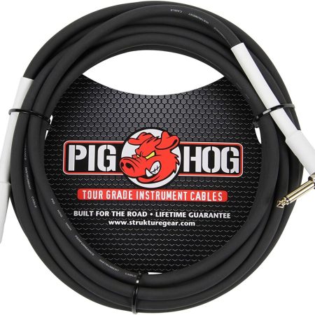 Pig Hog Instrument Cable 8mm. - 10' Right