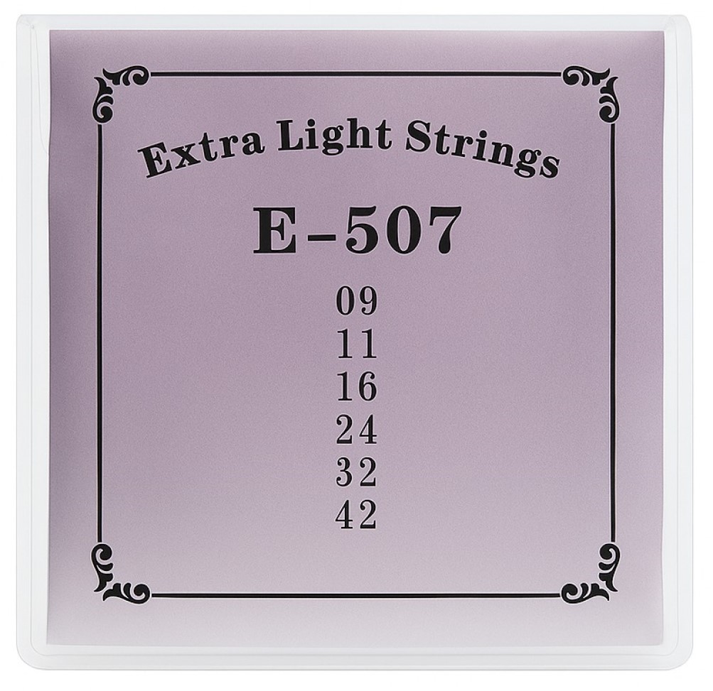 Perfektion E507 Electric Nickel Wound Extra Light Guitar Strings (9-42
