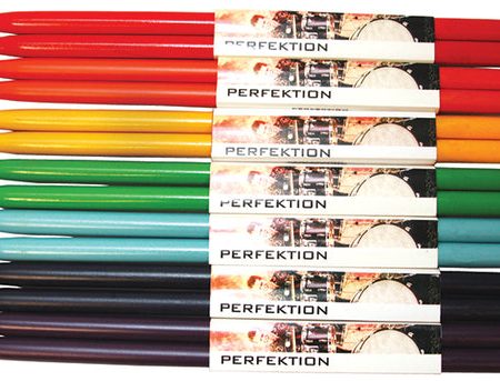 Perfektion Music Rainbow Drumstick Pack – 7Pr. 7A