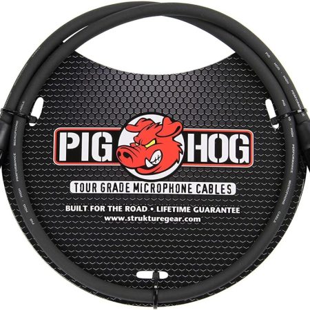 Pig Hog PHM High Performance 8mm XLR Microphone Cable - 3'