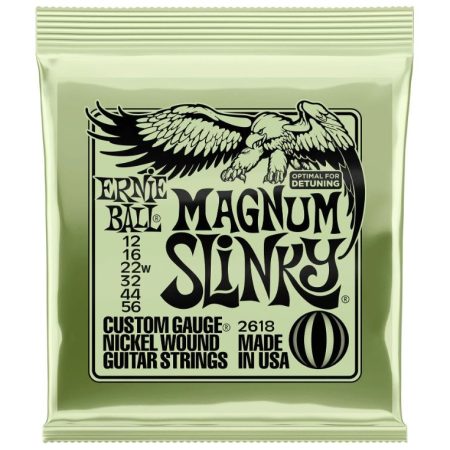 Ernie Ball 2618 Magnum Slinky Nickel Wound Electric Guitar Strings - .