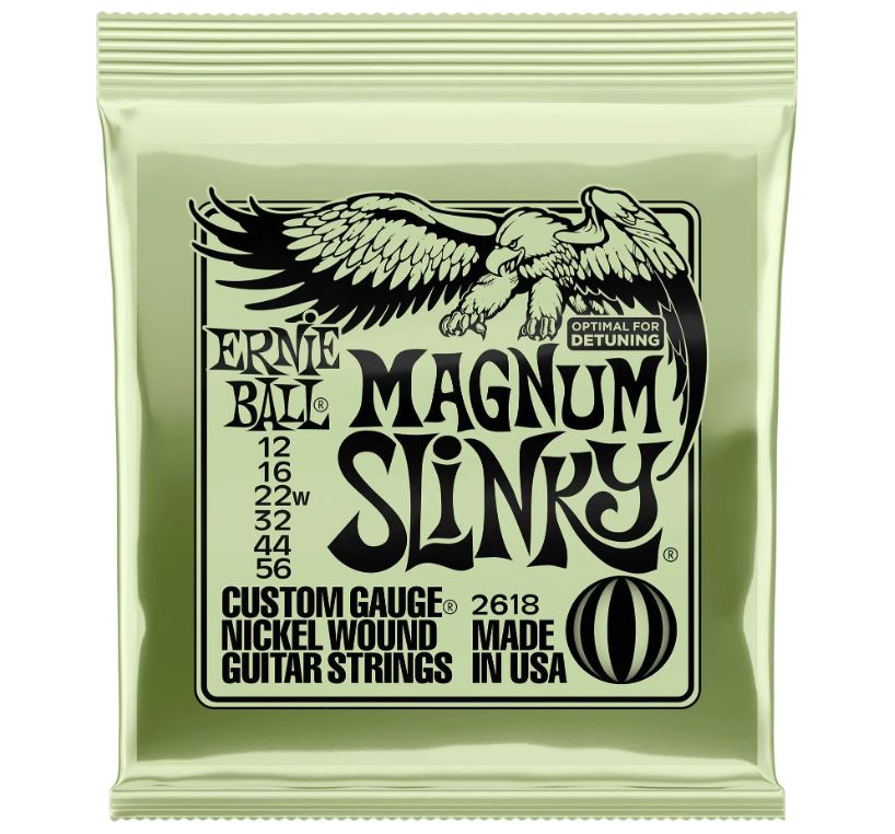 Ernie Ball 2618 Magnum Slinky Nickel Wound Electric Guitar Strings - .