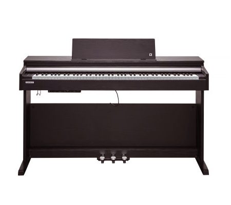 Kurzweil CUP M1 Home Digital Upright Piano | 88 Keys, Bluetooth+MIDI & USB Connectivity, Rosewood Finish
