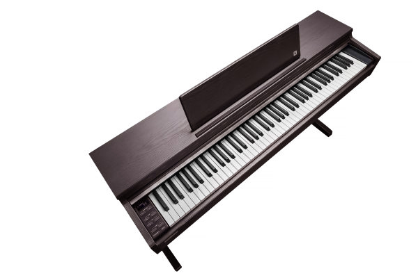 Kurzweil CUP M1 Home Digital Upright Piano | 88 Keys, Bluetooth+MIDI & USB Connectivity, Rosewood Finish - Image 2