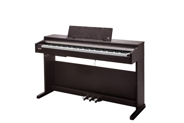 Kurzweil CUP M1 Home Digital Upright Piano | 88 Keys, Bluetooth+MIDI & USB Connectivity, Rosewood Finish - Image 5