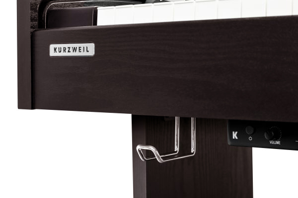 Kurzweil CUP M1 Home Digital Upright Piano | 88 Keys, Bluetooth+MIDI & USB Connectivity, Rosewood Finish - Image 7