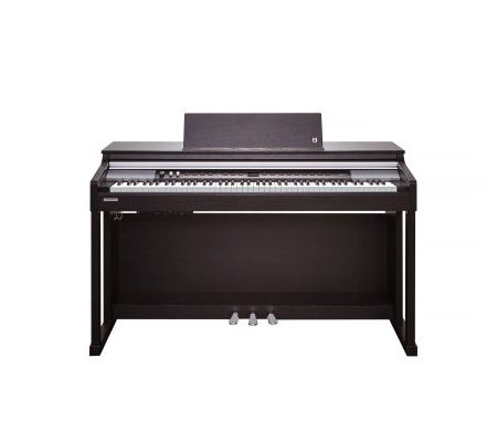 Kurzweil CUP P1 Home Digital Upright Piano | 88 Keys, Bluetooth+MIDI & USB Connectivity, Rosewood Finish