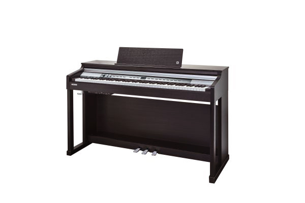 Kurzweil CUP P1 Home Digital Upright Piano | 88 Keys, Bluetooth+MIDI & USB Connectivity, Rosewood Finish - Image 2