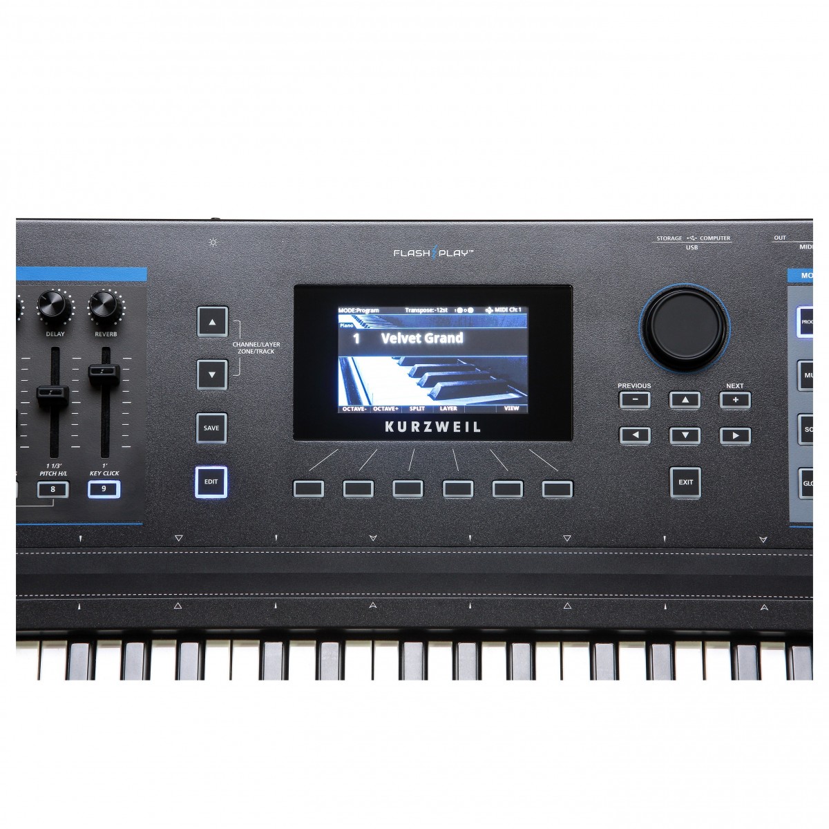 Kurzweil K2700 88-Key Synthesizer Workstation - Image 8