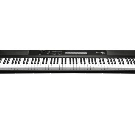 Kurzweil Ka S1 88-Key Semi-Weighted Hammer Action Digital Piano with 16 flagship Voices + Power Supply + Sustain Pedal (Black)
